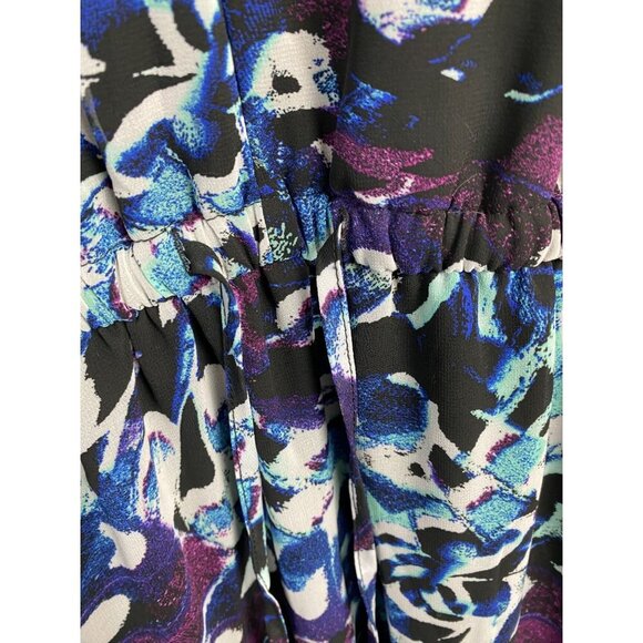 Torrid Mini Chiffon Ruffle Dress Sleeveless Multicolor Size 2X vacation Flowy - Picture 14 of 15